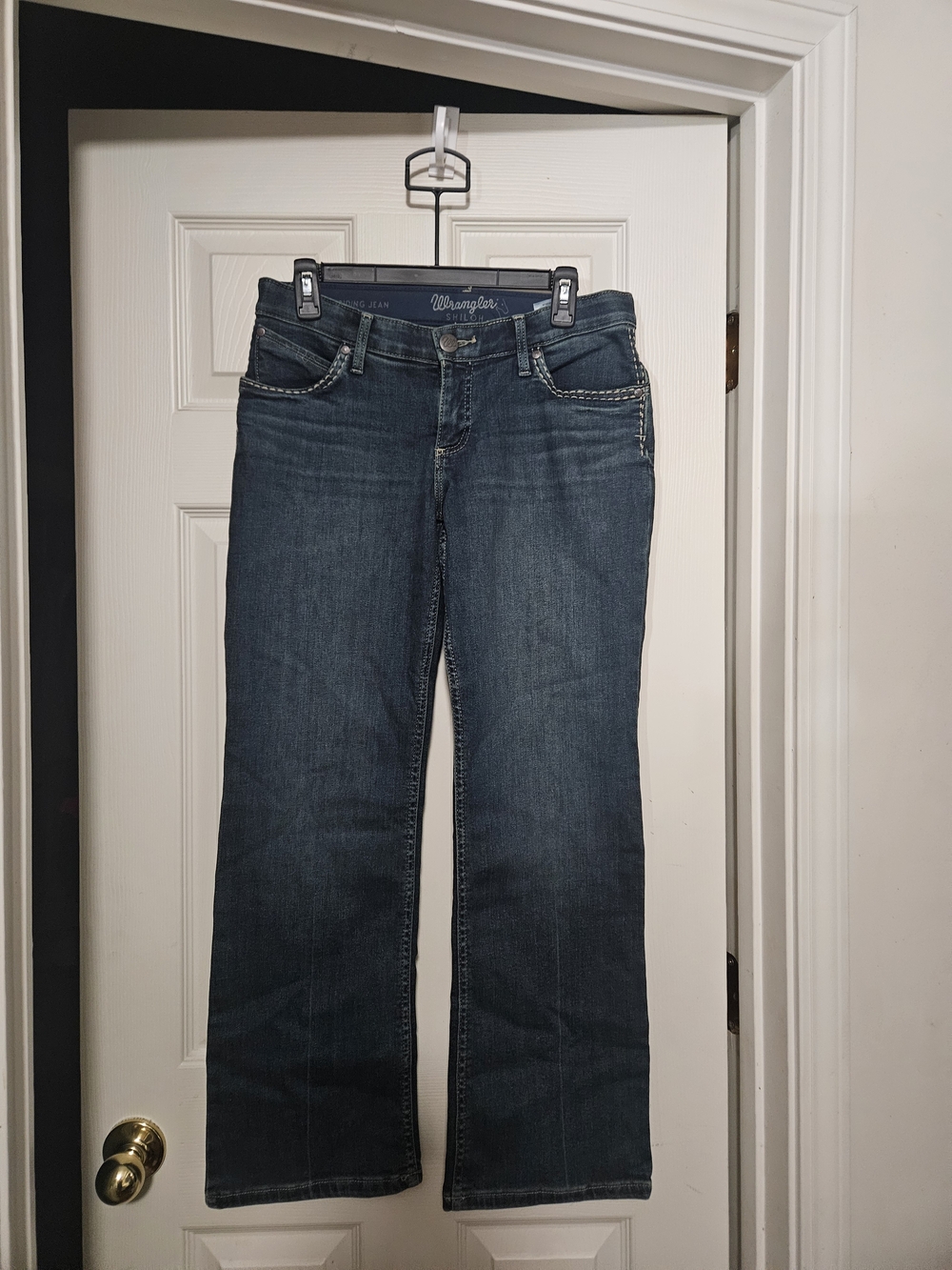 Wrangler Women's Dark Blue Bootcut Jeans